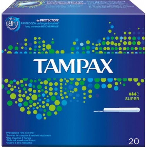 TAMPAX ASS. SUPER B. BOX X20