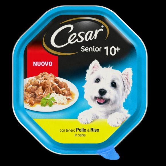 CESAR DOG VS 150G SENIOR 10  POL SAP/RIS