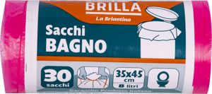 SACCHI PATTUMIERA BAGNO 35X45 CM 30 PZ