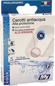 CEROTTI ACQUASTOP TRASPARENTI 5PZ 7,5X5CM