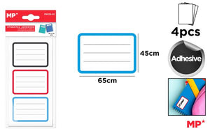 MP ETICHETTE ADESIVE PERSONALIZZABILI 65*45MM