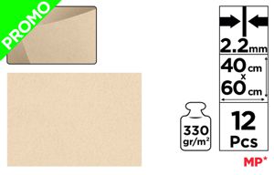 MP FELTRO 60*40CM 330G SP 2.2MM 12F BEIGE