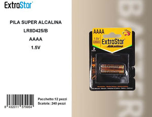 PILA ALCALINA AAAA 1.5V BLISTER 2UN