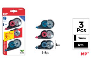 MP CORRETTORE A NASTRO 5MM*12M CONF. 3PZ