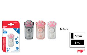 MP CORRETTORE A NASTRO TASCABILE 5MM*6M ZAMPA TRAS
