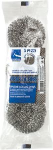 SPUGNE ACCIAIO PENTOLONE GR 30 3 PZ