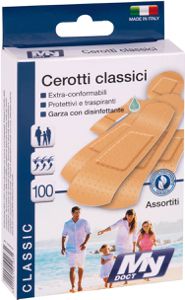 CEROTTI CLASSIC PE 100 PZ ASS ANTISETTICO