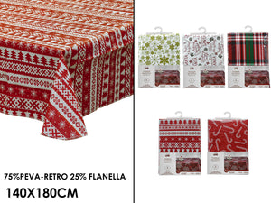 TOVAGLIA NATALIZIA 140X180CM 3ASS
