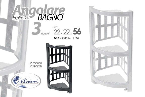 NIZ/ANGOLARE BAGNO PLAS.ASS. 8120