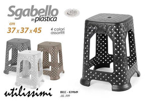 BEE/SGABELLO PLAS AS 37*37*45 AK309