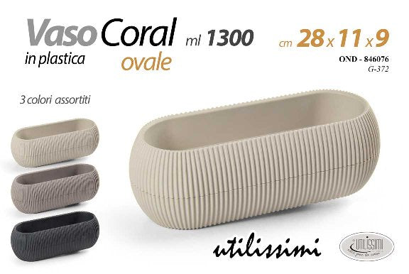 OND/VASO CORAL OV.AS.1300 28*11*9 G-372