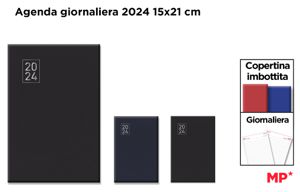 MP AGENDA 2024 GIORNALIERA 15*21CM