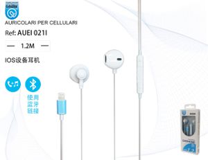 AURICOLARI PER CELLULARI IPHONE COLORE BIANCO