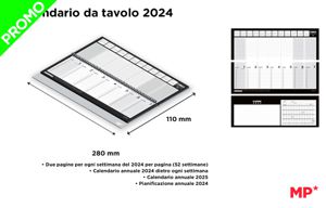 MP CALENDARIO 2024 PLANNER TAVOLO 2024 305*130MM