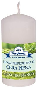 MOCCOLO CERA PIENA ALT8CM WHITEMUSK