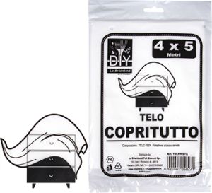 TELO COPRITUTTO 4X5M SPESSORE 5 MICRON