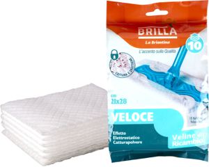 PANNI RICAMBIO ATTREZZO VELOCE 10 PZ