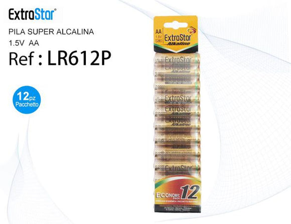 PILA STILO ALCALINA 1.5V BLISTER 12UN