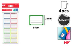 MP ETICHETTE ADESIVE PERSONALIZZABILI 35*25MM