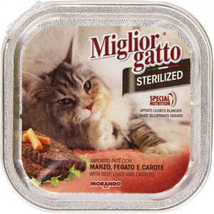 MIGLIORGATTO VS 100G STER.MA/FE/CAR.