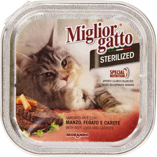 MIGLIORGATTO VS 100G STER.MA/FE/CAR.