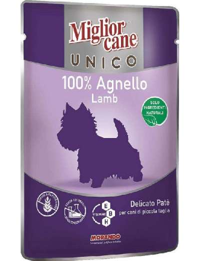 MIGLIORCANE UNICO BS 100G AGNEL.