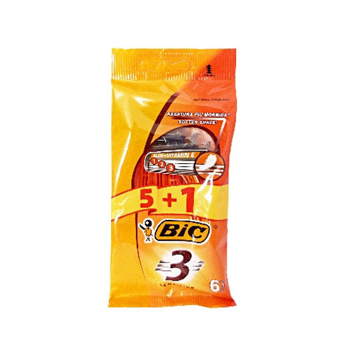 BIC  RASOI 3 SENSITIVE  POUCH 5+1