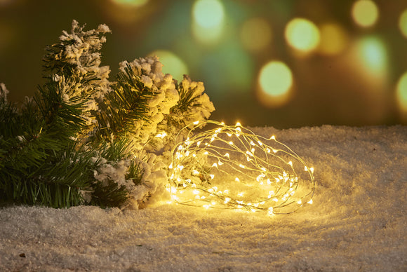 GHIRLANDA 80 MINI LED BIANCO CALDO