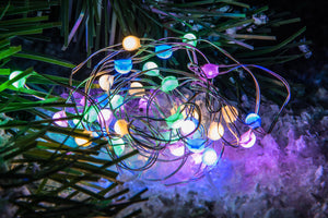 GHIRLANDA 20 LED MULTICOLORE L.1 M