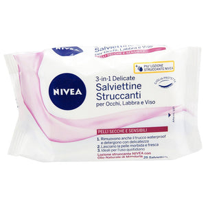 NIVEA SALVIETTE STRUCCANTI DELIC. PZ 25