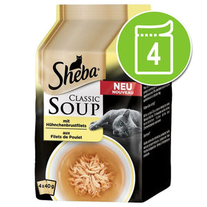 SHEBA SOUP FILETTI POLLO 40G