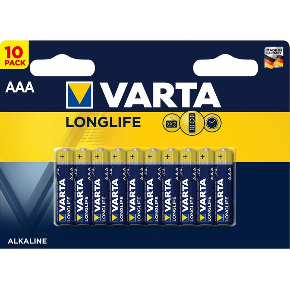 AAA LONGLIFE EXTRA ALK BLISTER PZ 10
