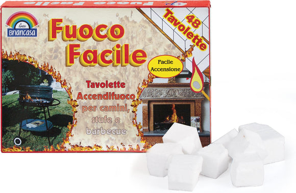 ACCENDIFUOCO FUOCO FACILE 48 TAVOLETTE