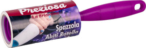 SPAZZOLA ABITI ROTELLA LAVANDA MT. 10