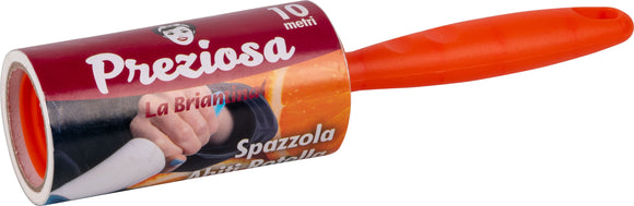 SPAZZOLA ABITI ROLL ARANCIA 60 STRAPPI