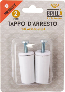 FERMI/TAPPI D'ARRESTO PER TAPPARELLE AV 2 PZ