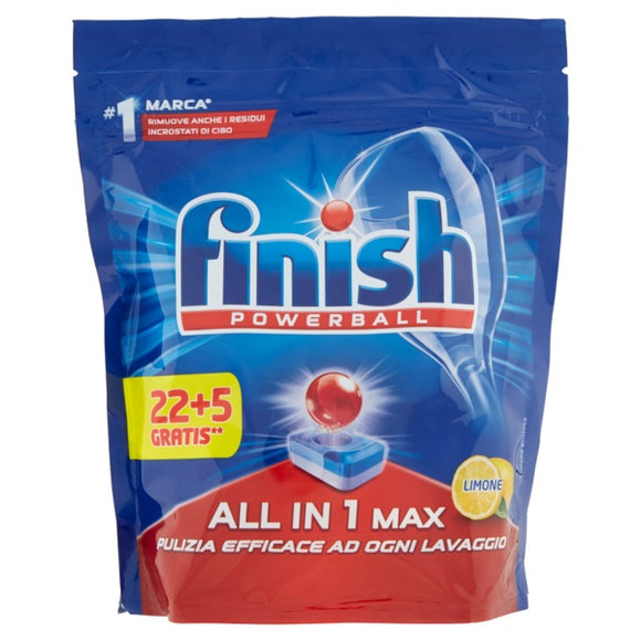 FINISH TUTTO IN1 22+5 LEMON