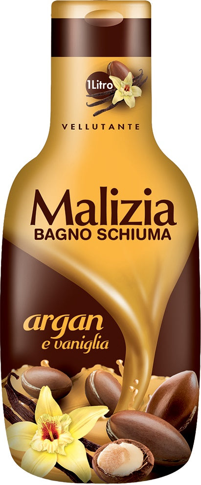 BAGNO SCHIUMA MALIZIA ARGAN 1000ML