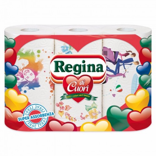 ASCIUGATUTTO REGINA DI CUORIX3