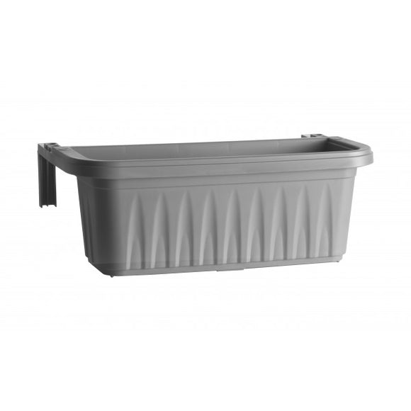FIORIERA RONDINE REGOL 50CM GRIGIO