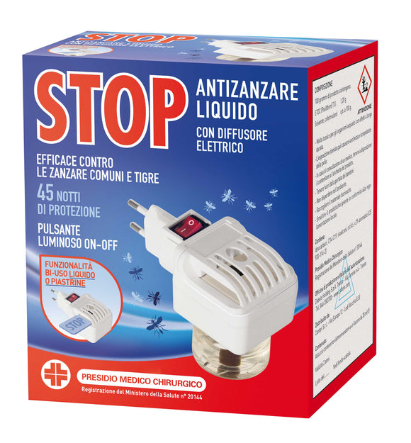 Antizanzare set liquido con diffusore elettrico