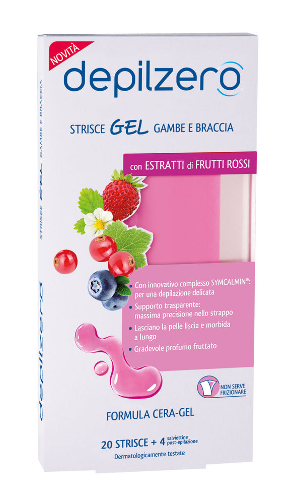 DEPILZERO STRISCE GEL GAMBE E BRACCIA