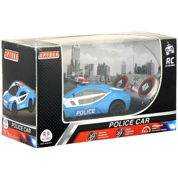 AUTO POLIZIA R/C B/O 7FUNZIONI SCALA 1:28