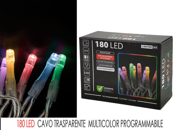 180 LED MULT. X EST CAVO TRASP. PROG