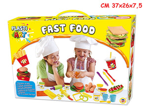 PLASTIART FAST FOOD 5 BARATTOLI DA 85.05