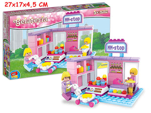 COSTRUZIONI CLICK CLACK GELATERIA 152PZ