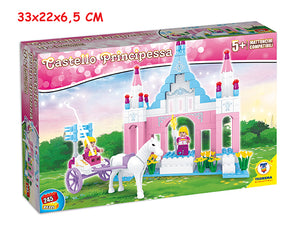 COSTRUZIONI CLICK CLACK CASTELLO PRINCIPESSA 245PZ