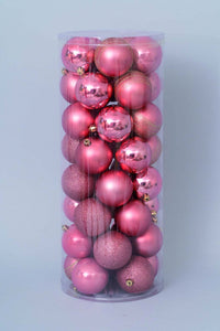 40 SF.MM.70 PVC ROSA MET/SAT/GLITT/DECORATE ASS.IN CILINDRO