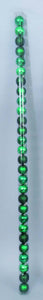 28 SFERE MM.50 V.ALB.MET/GLITTER/SATINATO IN SILURO PVC