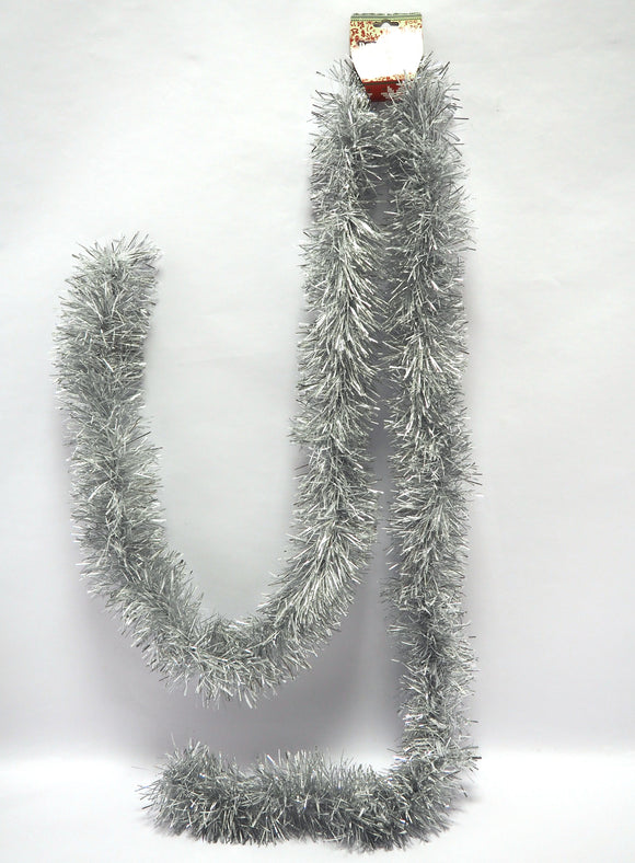 FILO DECORATIVO ALBERO L. 200/DIAM. 9CM. ARGENTO